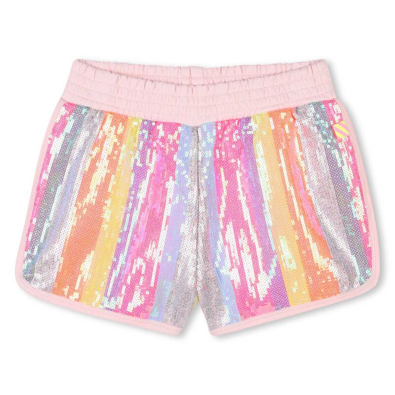 Billieblush French Terry Sequin Shorts 3-10Y image number 0